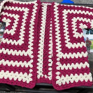 Handmade crochet cardigan